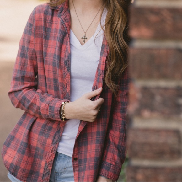Urban Outfitters Tops - Urban Outfitters BDG Plaid Button-Down